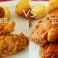 CBB Taste-Off Challenge: Tempting Fate with Fried Chicken! Popeyes VS. Ezell's